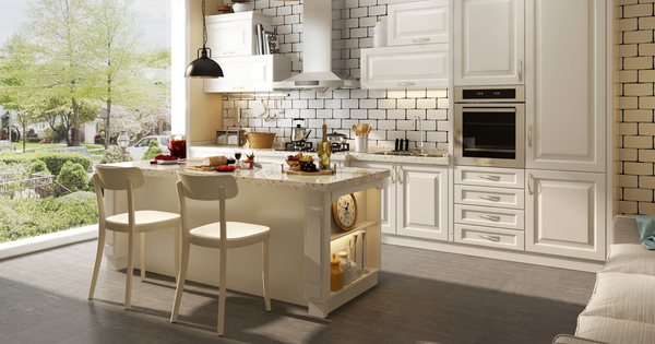 Rosa Traditional ivory white