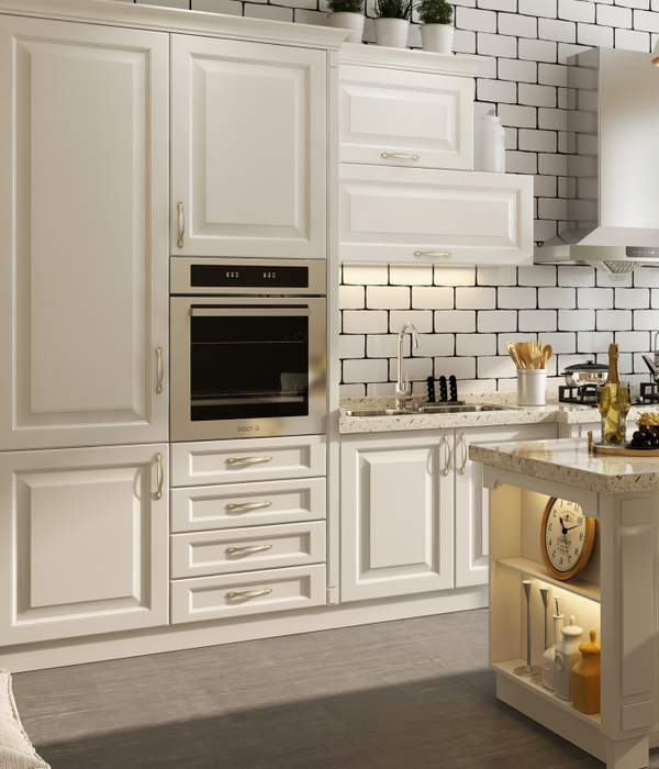 Rosa Traditional ivory white